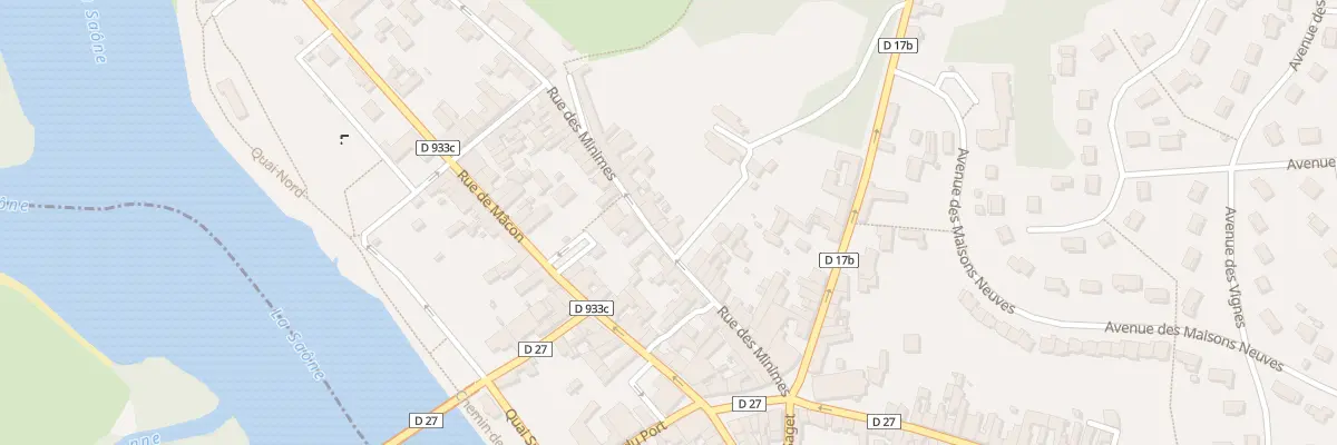Plan du 42 Rue des Minimes à Montmerle-sur-Saône