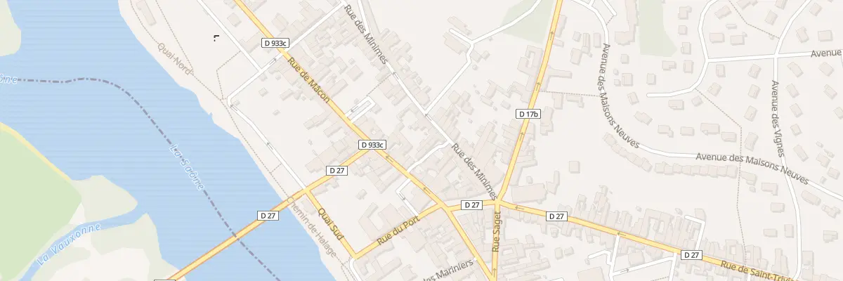 Plan du 15 Rue des Minimes à Montmerle-sur-Saône