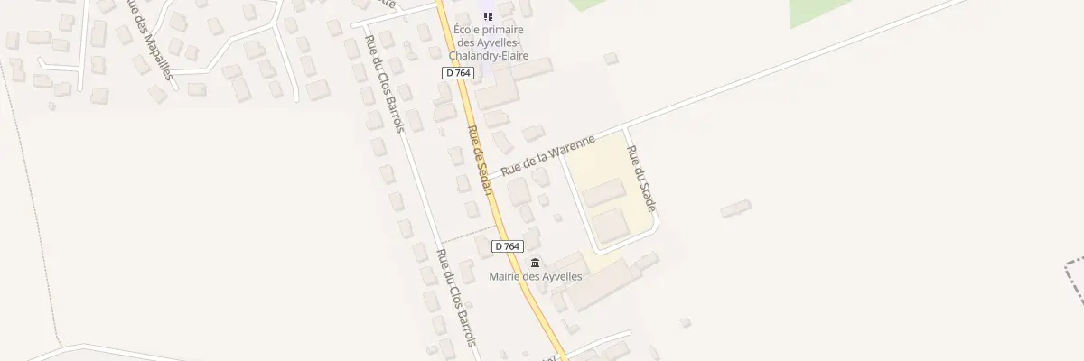 Plan du 5158 Longues Commes aux Ayvelles