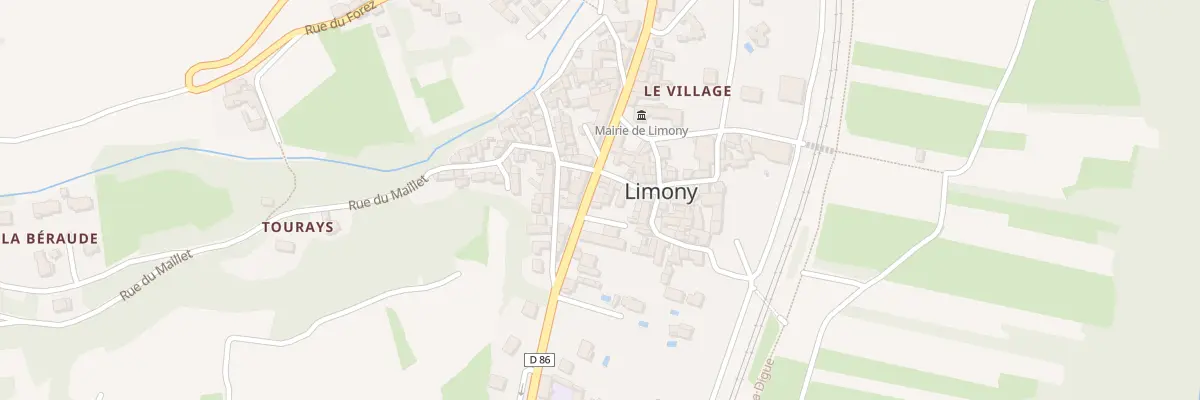 Plan du 183 Rue du 2 Septembre 1944 à Limony