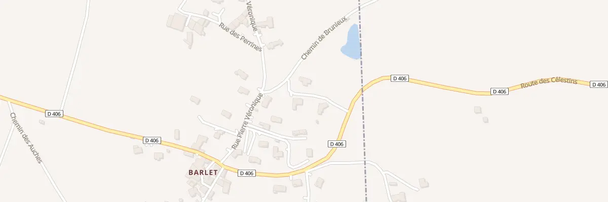 Plan du 44B La Pierre Veronique à Colombier-le-Cardinal