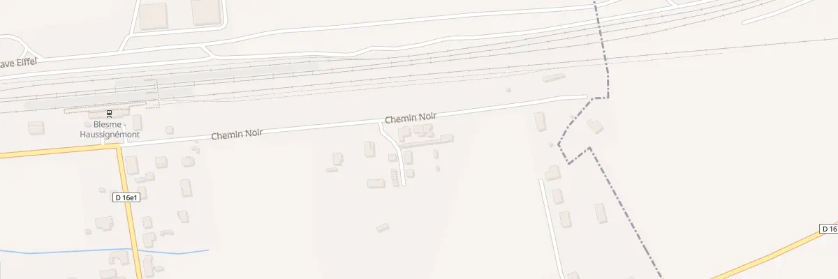 Plan du 14 Che Noir à Haussignémont