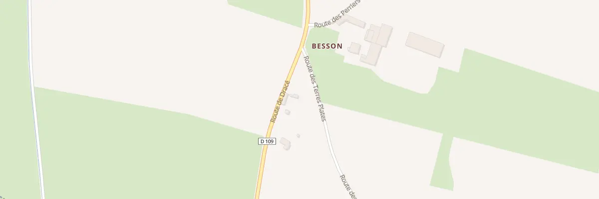 Plan du 451 Rte des Terres Plates à Taponas