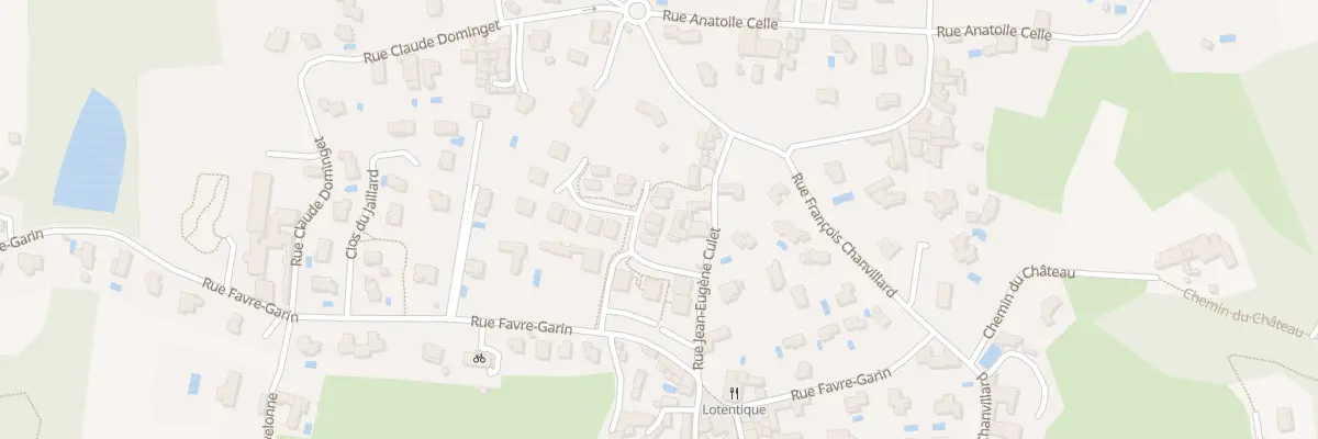 Plan du 6 Rue des Vignes à Chaponost
