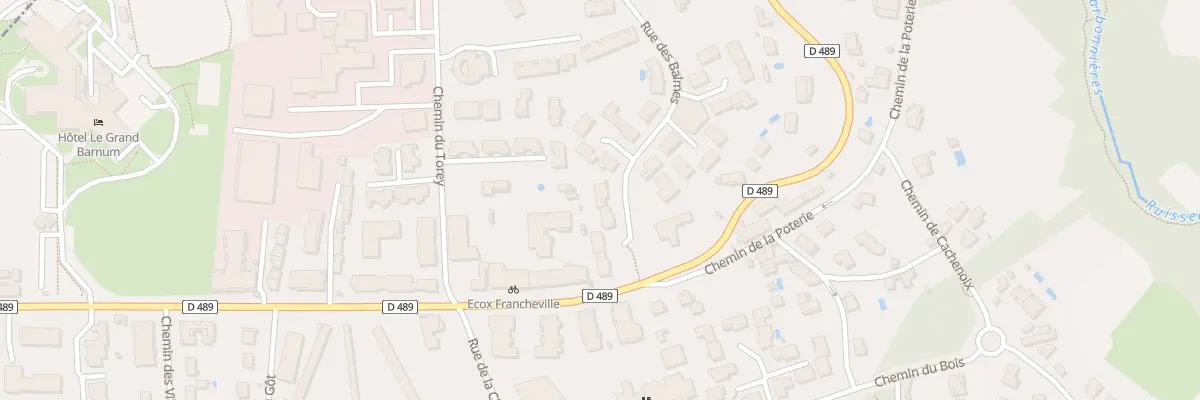 Plan du 28 Rue des Balmes à Francheville
