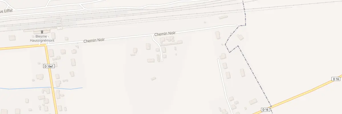 Plan du 3 Rue du Stade à Haussignémont