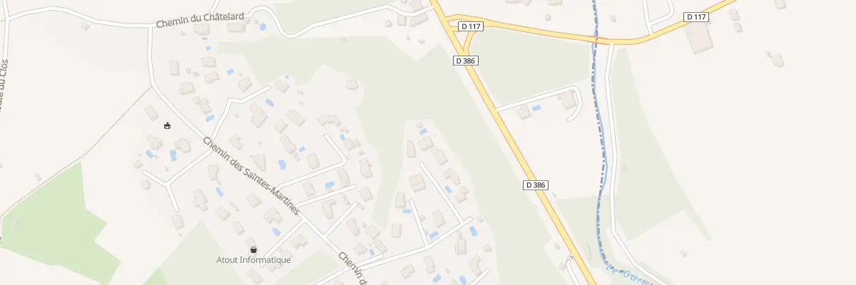 Plan du 88 Imp des Clos Saintes Martines à Montagny
