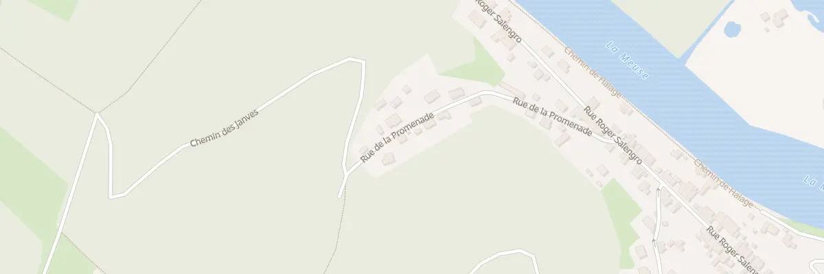 Plan du 15 Rue de la Promenade à Bogny-sur-Meuse