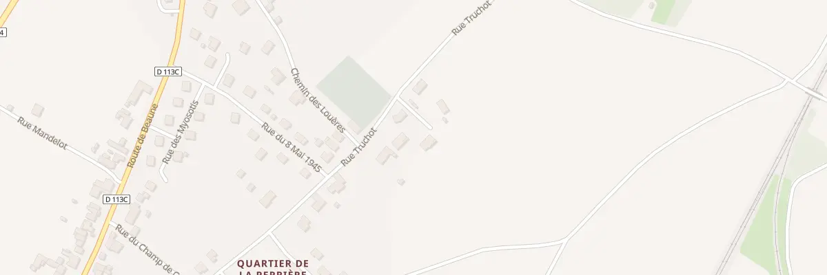 Plan du 20 Rue Truchot à Corpeau