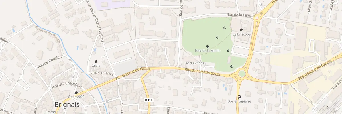 Plan du 5 Rue de Janicu à Brignais