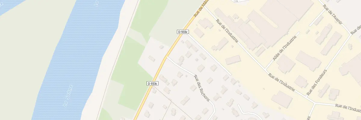 Plan du 15 Rue des Rochons à Montmerle-sur-Saône