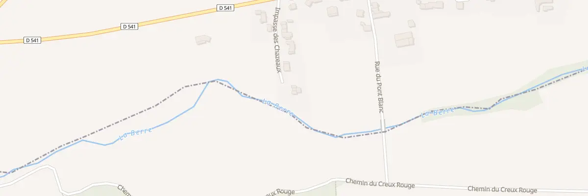 Plan du 14 Imp des Chazeaux aux Granges-Gontardes