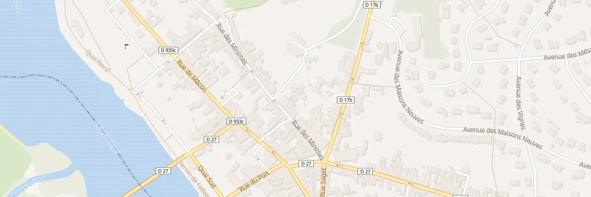 Plan du 24 Rue des Minimes à Montmerle-sur-Saône