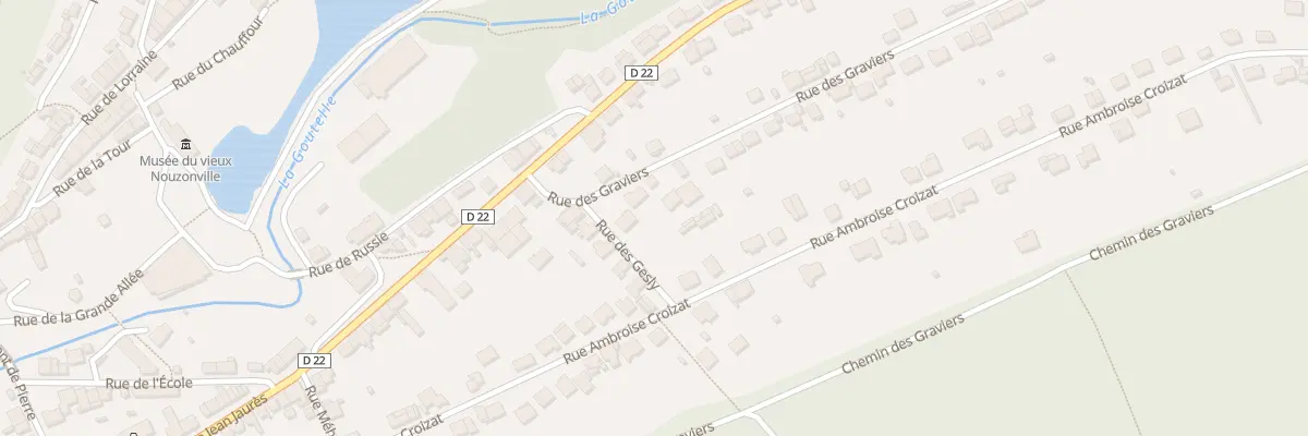 Plan du 6 Rue des Graviers à Nouzonville