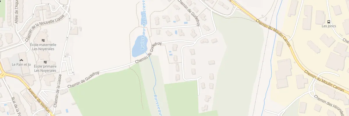 Plan du 31 Che de Godefroy à Dardilly