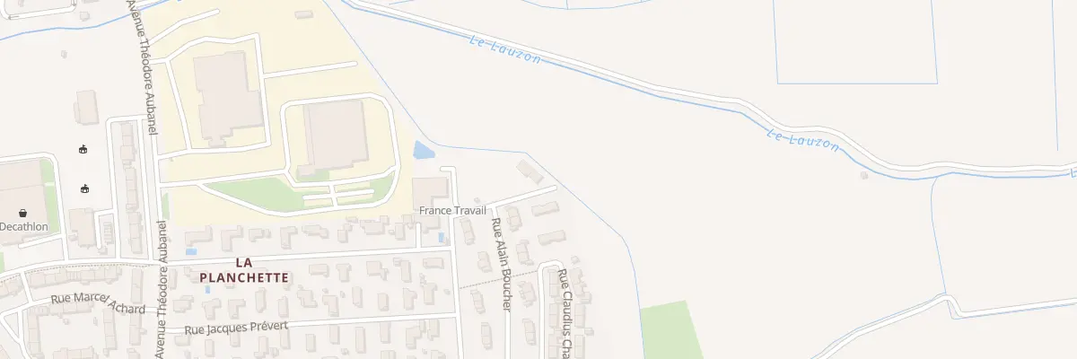 Plan du 4 Rue Albert Bouchet à Bollène