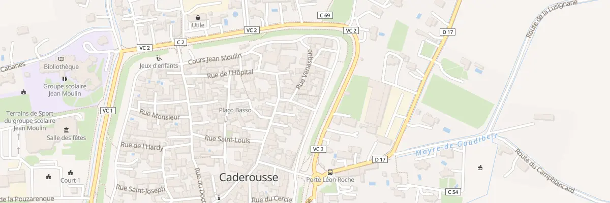 Plan du 8 Rue Albin Durand à Caderousse