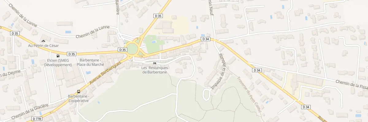 Plan du 12 Che Sur les Fourches à Barbentane