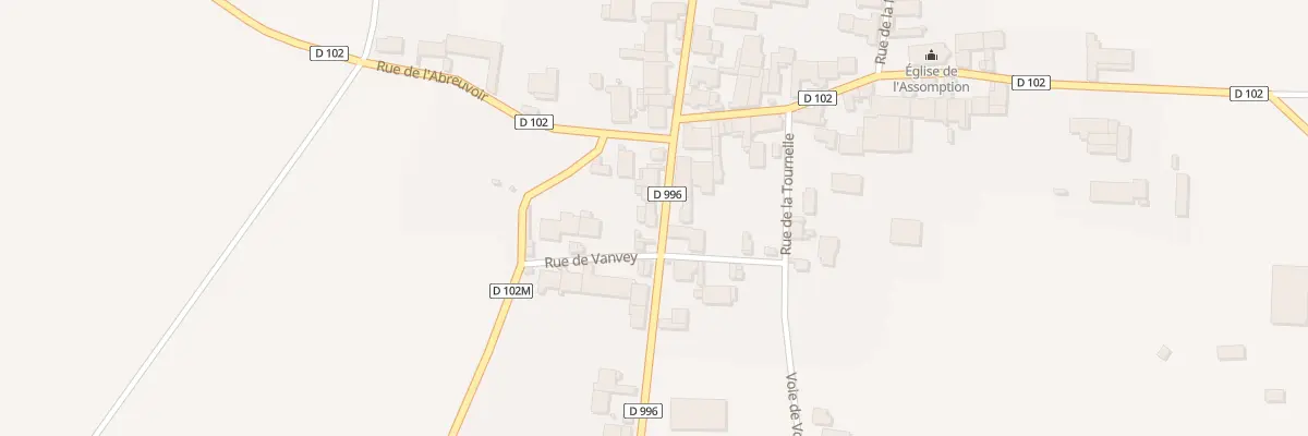 Plan du 33 Gr Grande Rue à Louesme