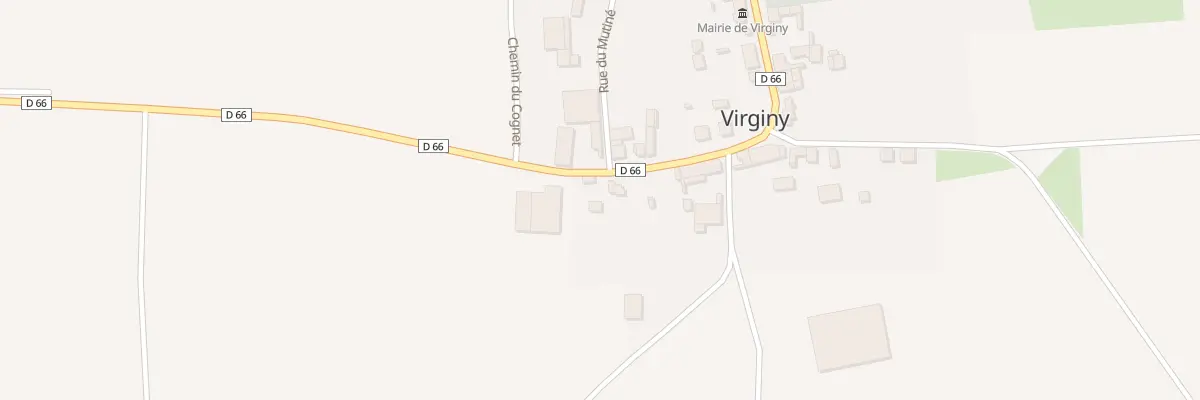Plan du 7 Rue du Gaucher à Virginy