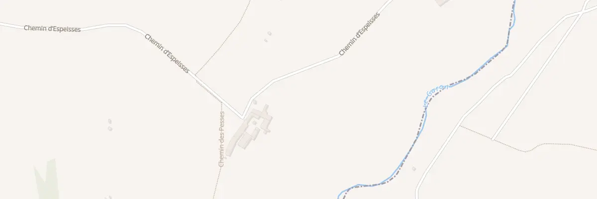 Plan de Che des Pesses à Vourles