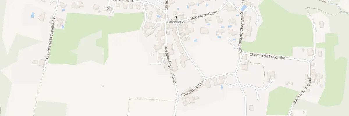 Plan du 23 Rue Jean-Eugène Culet à Chaponost