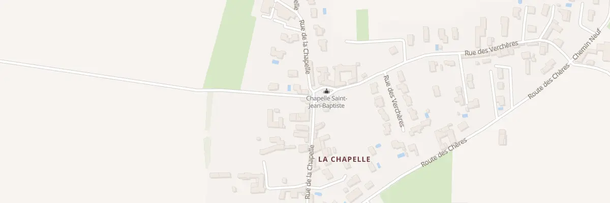 Plan du 216 Rue de la Chapelle à Quincieux