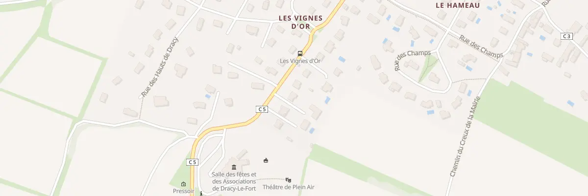 Plan du 27 Rue de Givry à Dracy-le-Fort