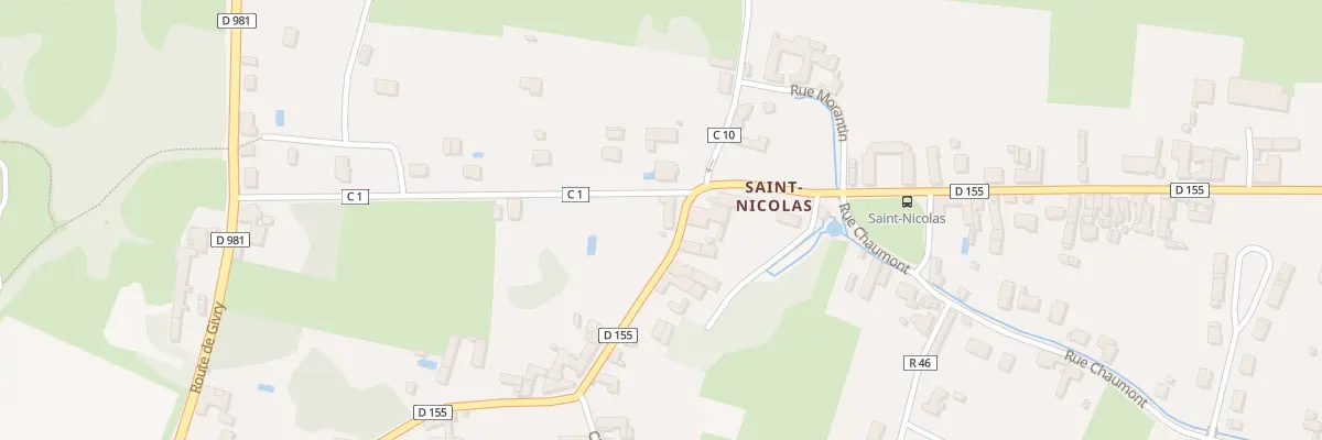 Plan du 6 Rue Saint Nicolas à Fontaines
