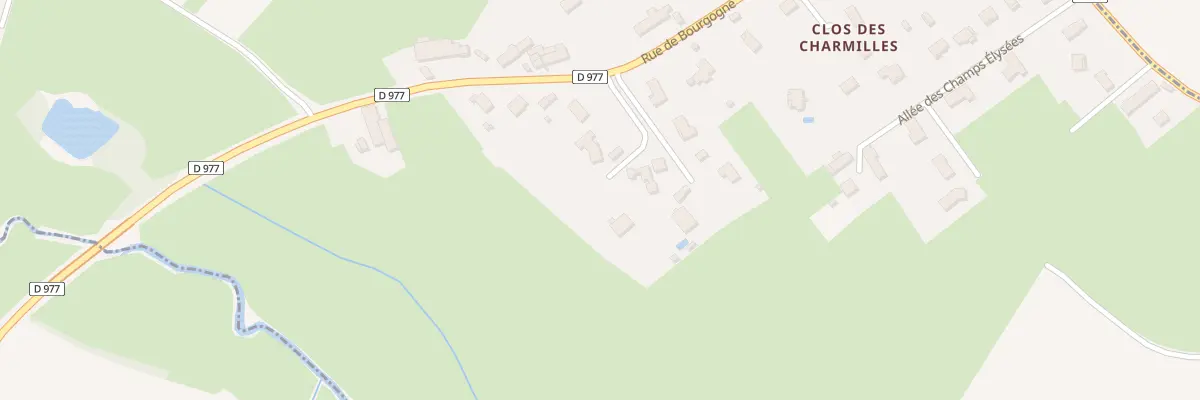 Plan du 29B Rue de Bourgogne à Granges