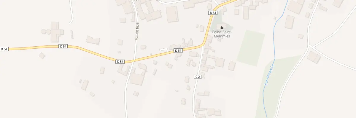 Plan du 1 Rue du Haut de la Ville à Somme-Yèvre