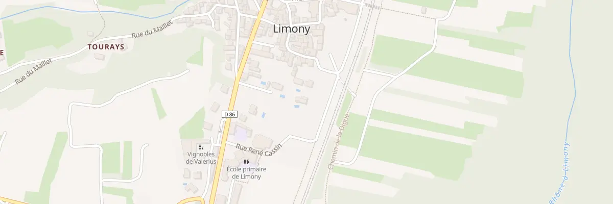 Plan du 164 Che des Ecoliers à Limony