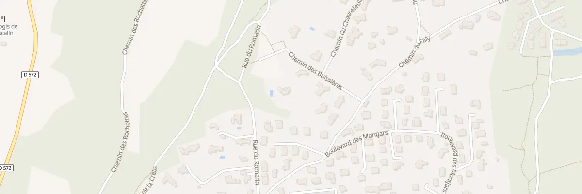 Plan du 5522 Rue du Romarin à La Garde-Adhémar