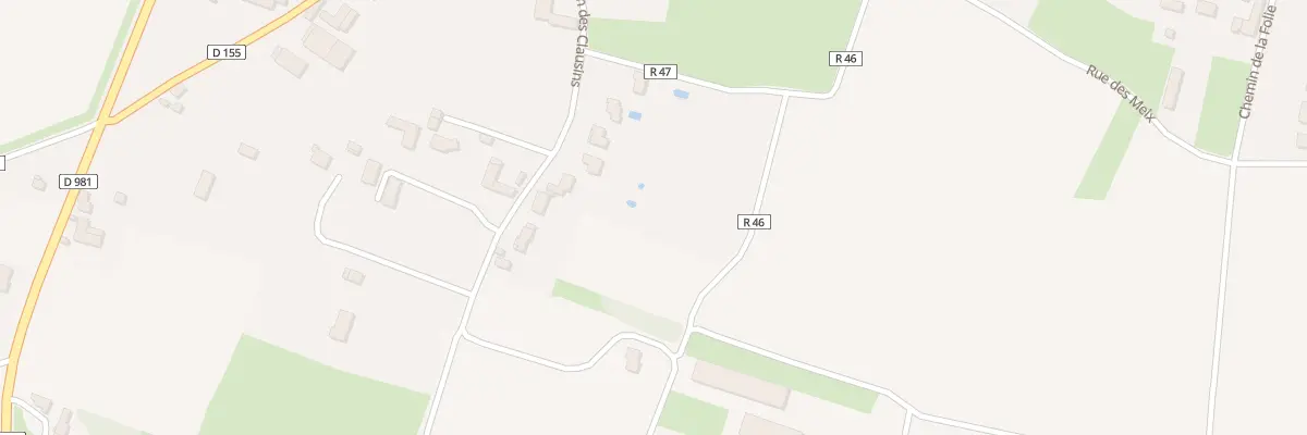 Plan du 13 Rue des Clausins à Fontaines