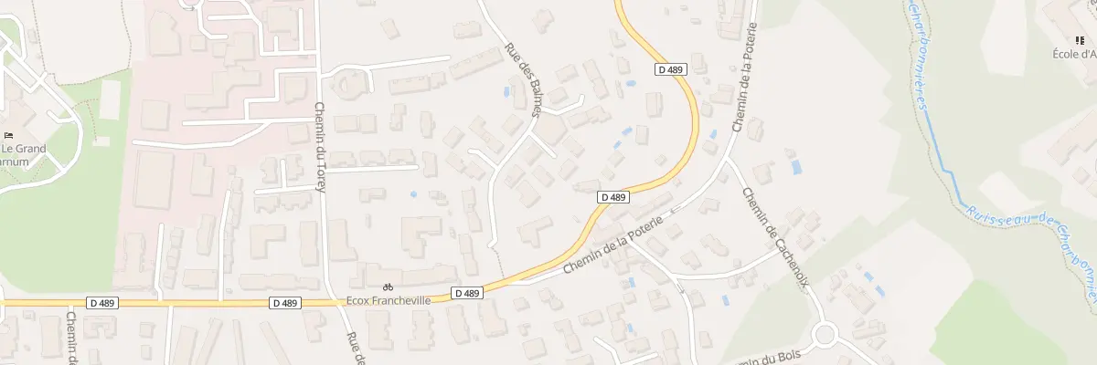 Plan du 29 Rue des Balmes à Francheville