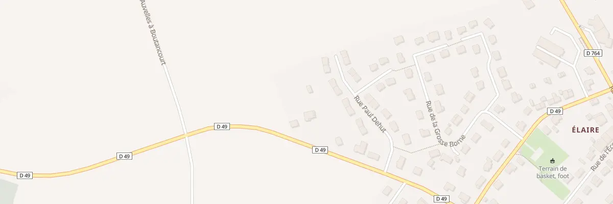 Plan du 16 Rte de Chalandry à Chalandry-Elaire