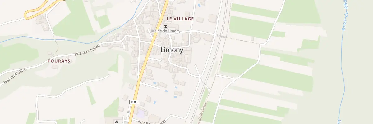 Plan du 41 Rue de la Scierie à Limony
