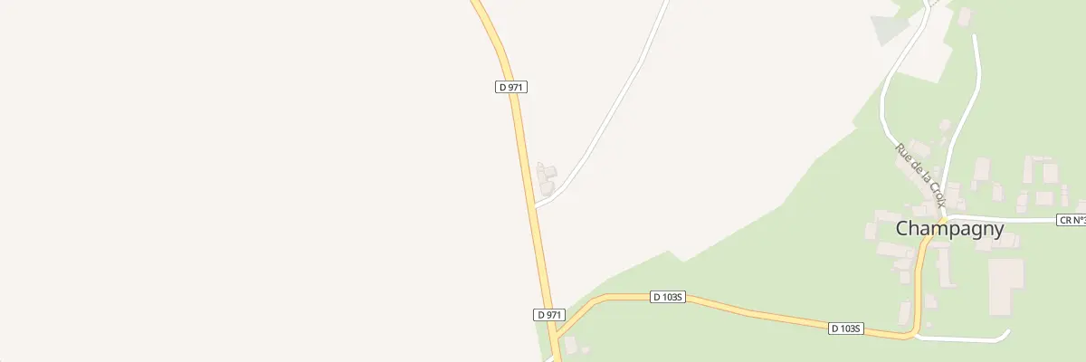 Plan du 5019 La Croix de Chanceaux à Champagny