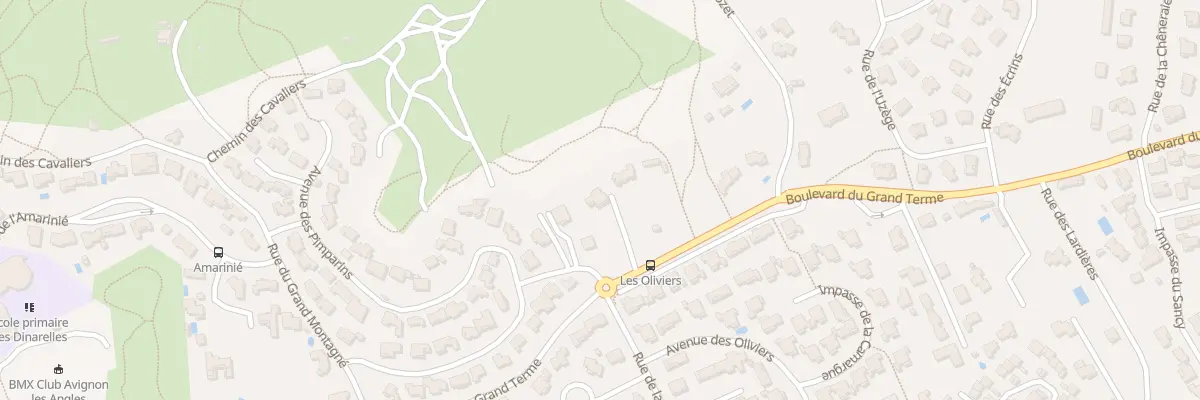 Plan du 880 Bd du Grand Terme aux Angles
