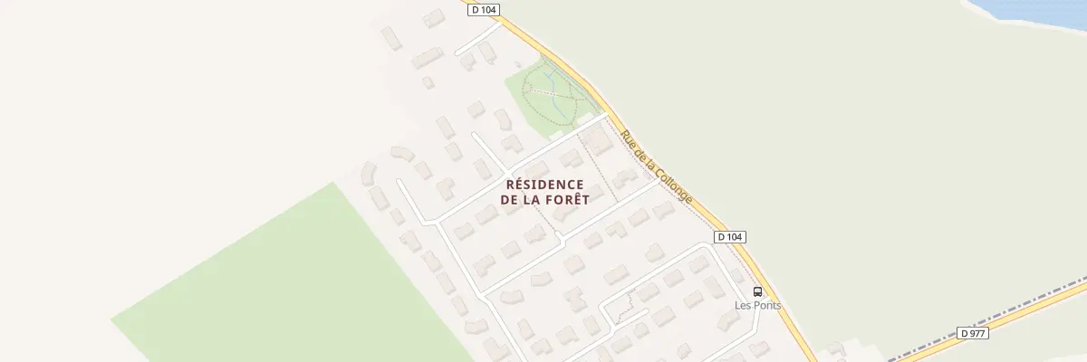 Plan du 5 Rue des Chênes à Granges
