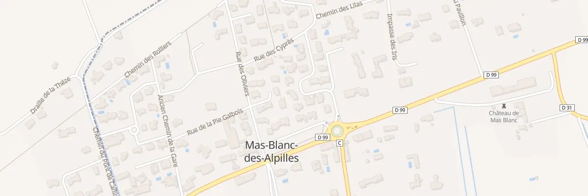 Plan du 7 Lot La Petite Rode à Mas-Blanc-des-Alpilles