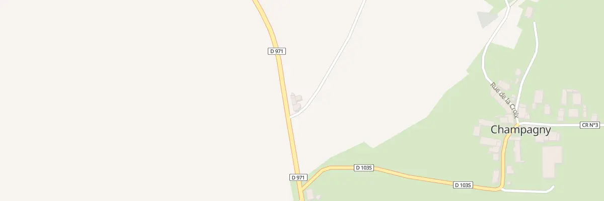 Plan du 5018 La Croix de Chanceaux à Champagny