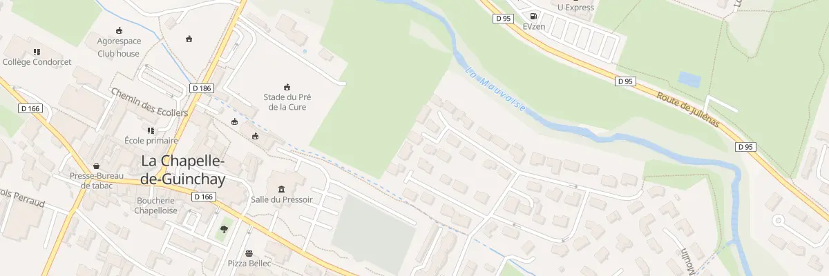 Plan du 6500 Lot le Clos de Belleverne à La Chapelle-de-Guinchay