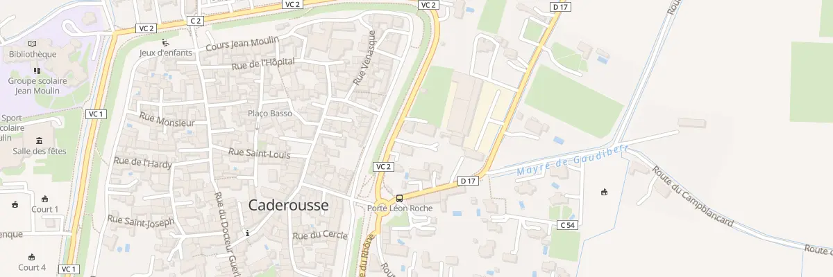 Plan du 5688 Av du 8 Mai 1945 à Caderousse