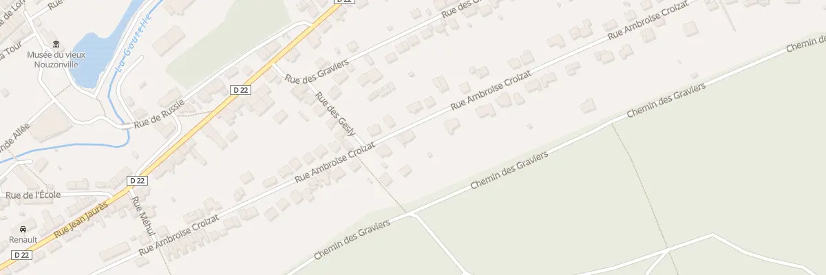 Plan du 98 Rue Ambroise Croizat à Nouzonville
