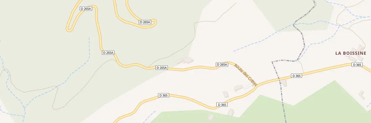 Plan du 200 Rte des Crêtes à Rompon
