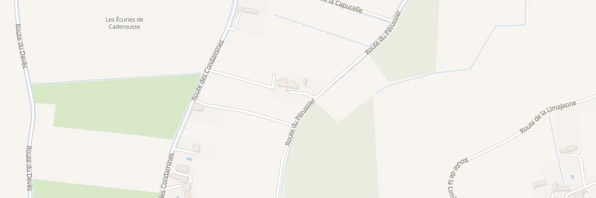 Plan du 5171 Le Perussier à Caderousse