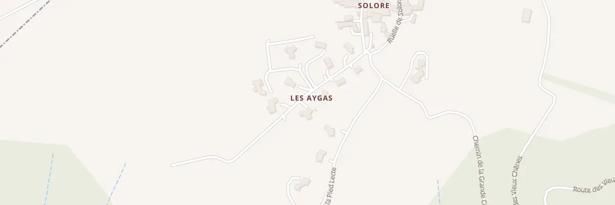 Plan du 5047 Les Aygas à Thorrenc