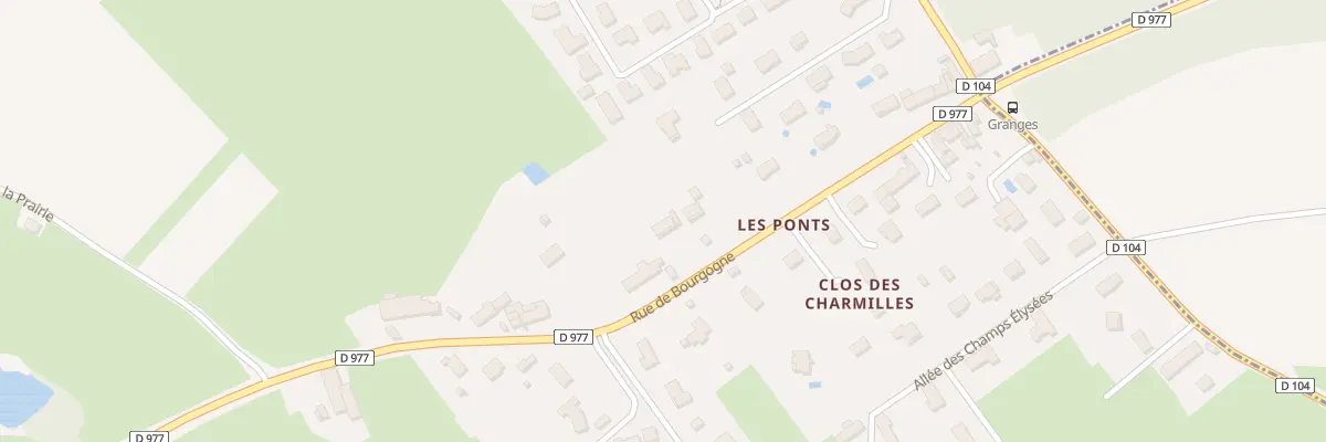 Plan du 18 Rue de Bourgogne à Granges
