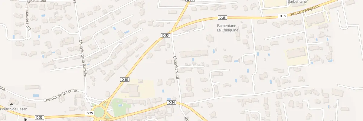 Plan du 10 Che Neuf à Barbentane